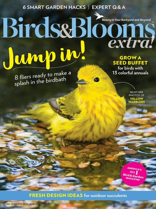 Imagen de portada para Birds and Blooms Extra: May 01 2022
